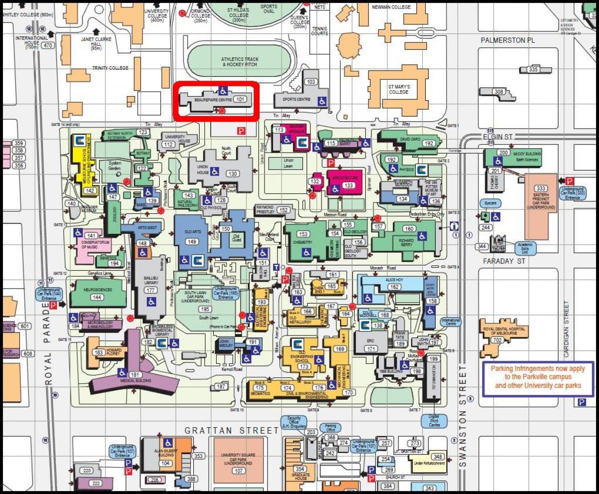 peta Melbourne universiti