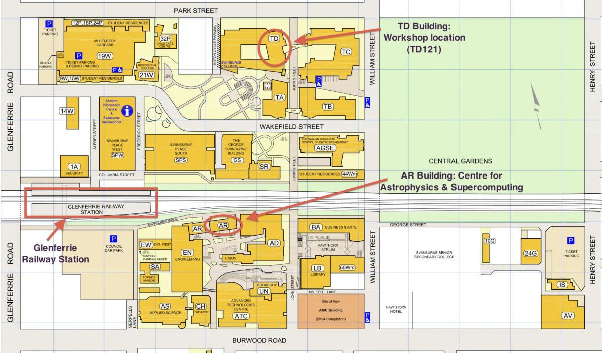 peta Swinburne kampus