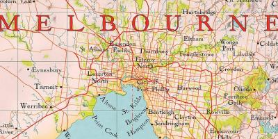 Melbourne peta dunia