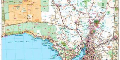 Peta Australia selatan