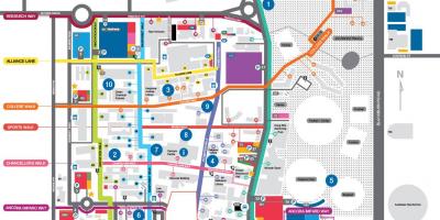 Peta Tempat di universiti